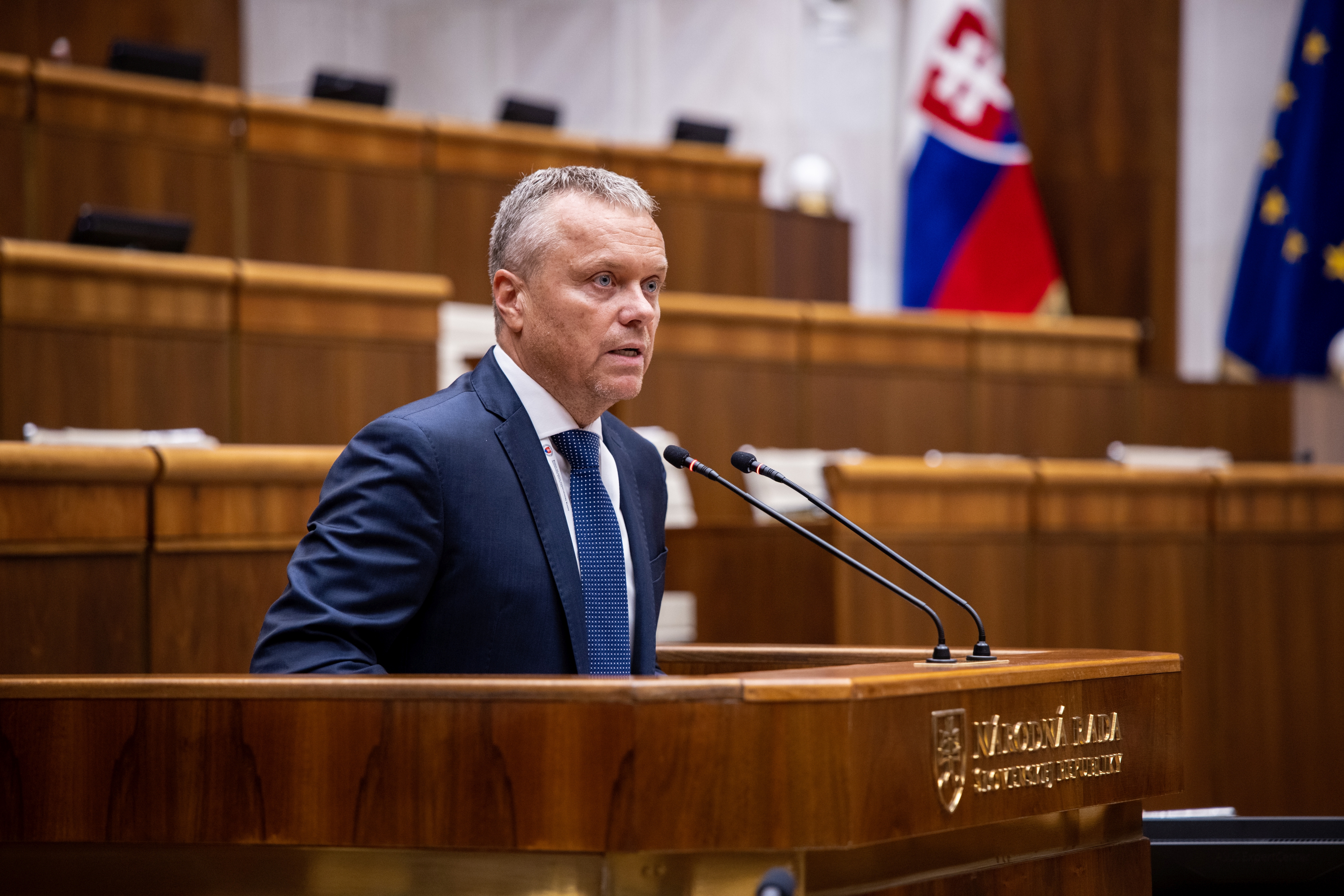 Mr Andrassy, head of SAO Slovakia in the Slovak parliament