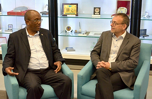 In the picture - Kimi Makwetu – CBC Chair (left) and Magnus Lindell – CBC Vice-Chair JPG (192 kB)