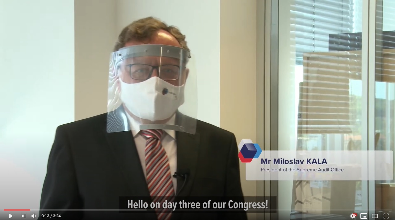 Watch the video on Youtube - Mr. Miloslav Kala, president Czech Supreme audit office
