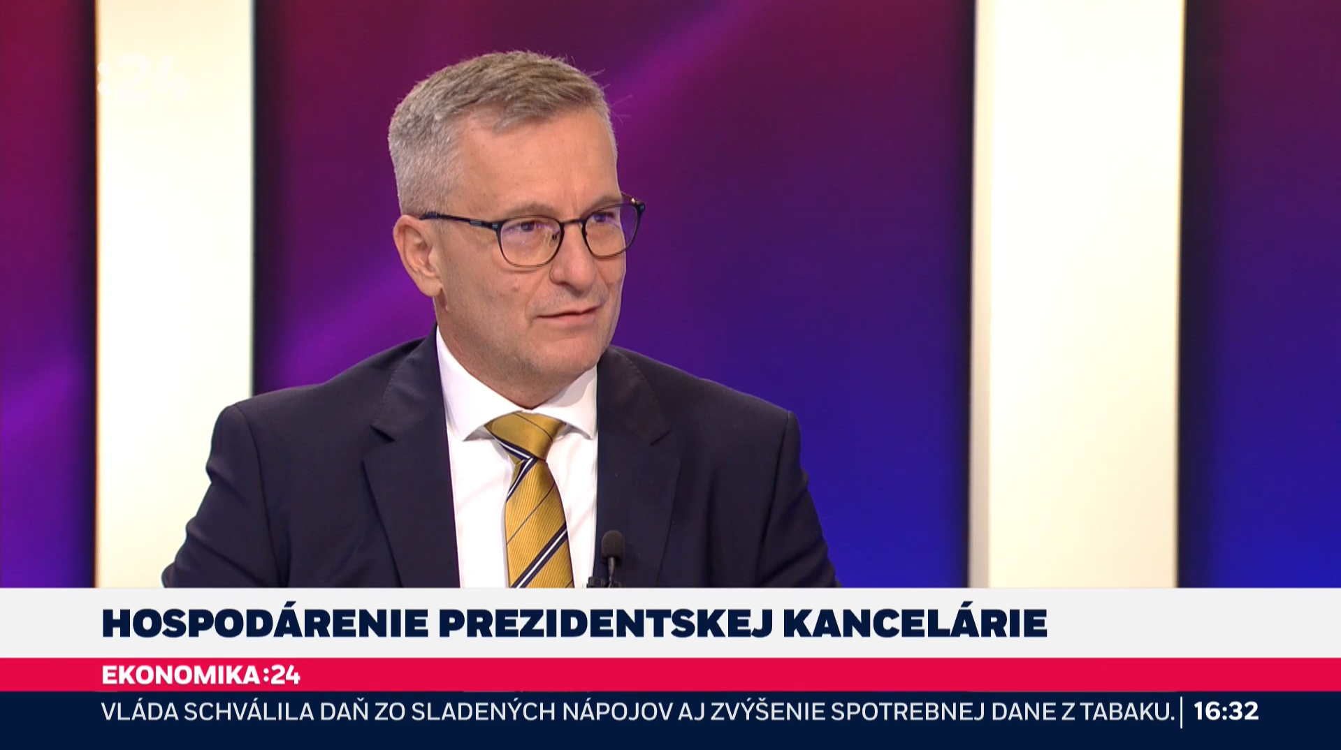 Podpredseda NKÚ Jaroslav Ivančo v relácii Ekonomika :24.